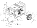 Page D Diagram and Parts List for 9779-4  Briggs and Stratton Generator